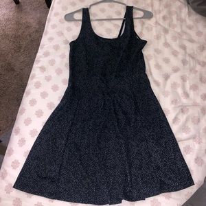 gorgeous spotted skater dress